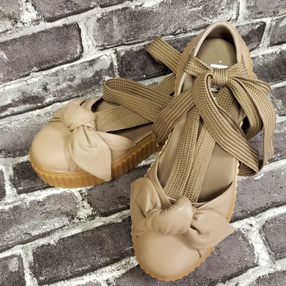 NWT Puma Fenty Creepers, Natural, Ballet P… - Picture 3 of 5